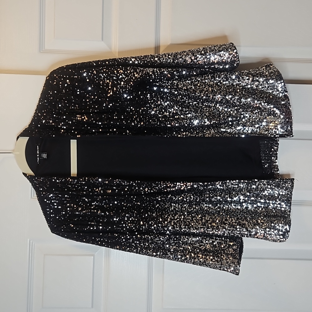 cable & gauge Ombre Sequin Jacket